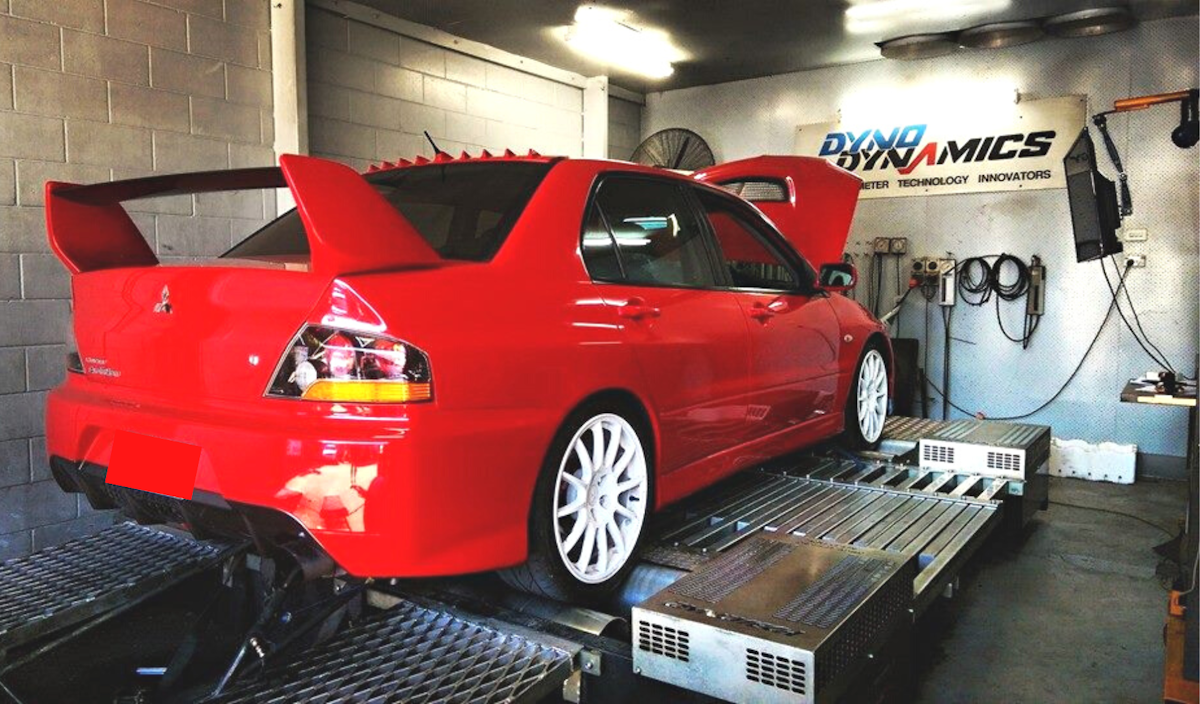 Dyno Dynamics in action tuning a car.